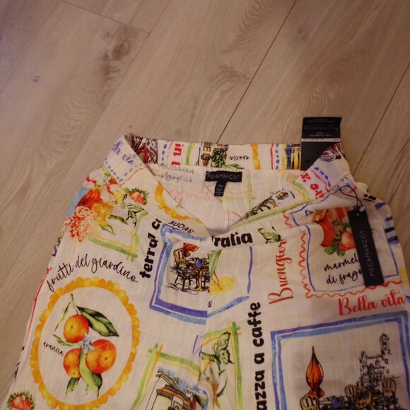 New Meg &Margot Wide Leg Linen Blend - Picture 3 of 4